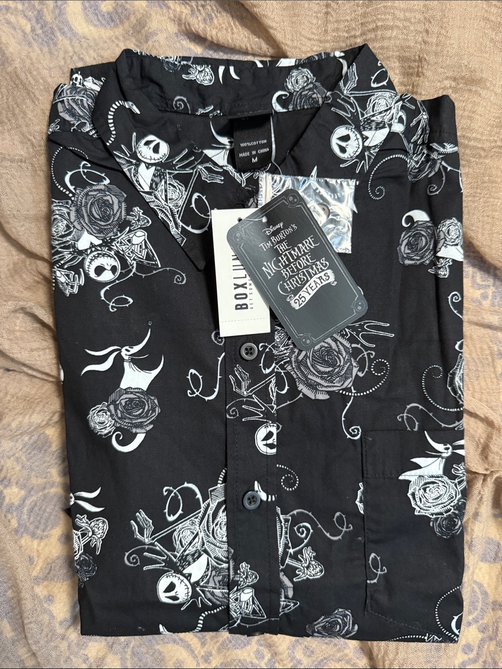The Nightmare Before Christmas Button-Up Shirt - Picture 2 of 5